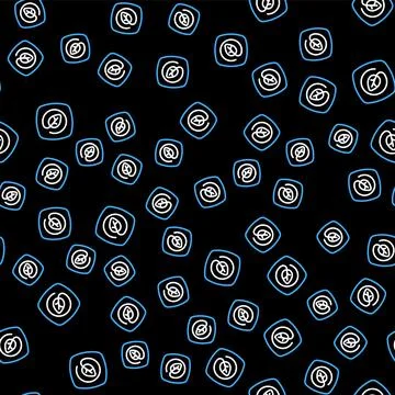 Line Location with leaf icon isolated seamless pattern on black background. E Stockillustratie