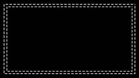 Line loop frame square animation. 4k 動画素材 241399873