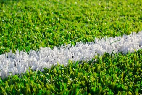 Line marking Foto stock