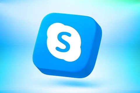 Line media platform button on vivid background. Vector 3d editorial illustr.. Stock Illustration