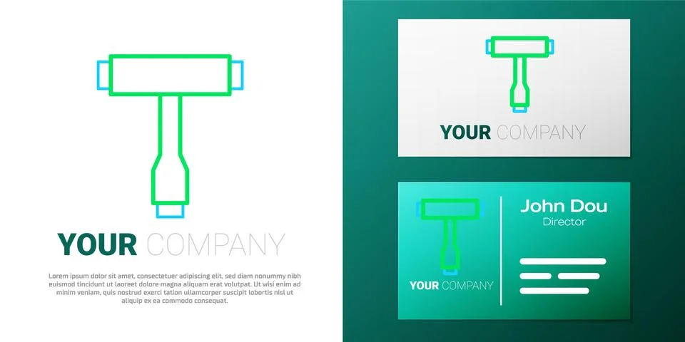 Line Multi-Function All-In-One portable skate tool T-tool for skateboard Stock Illustration