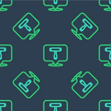 Line Multi-Function All-In-One portable skate tool T-tool for skateboard Stock Illustration