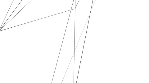 Line objects movement Stock Footage 123382580