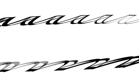 Line objects movement. Weird motion design - graphic animation. Stock Footage 122359060