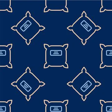 Line Pack full of seeds of a specific plant icon isolated seamless pattern on Illustrazione stock