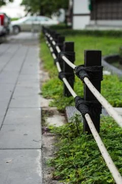 Line in park Stock Photos