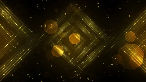 Line Particle background, gold line particle background Stock Footage 164143225