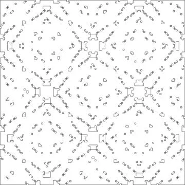 Line pattern. Illustrazione stock