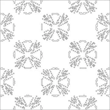 Line pattern. Illustrazione stock