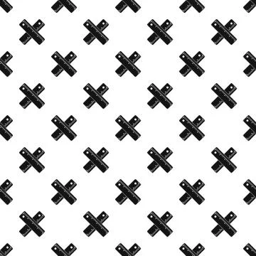 Line pattern, simple style Illustrazione stock