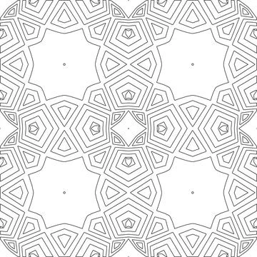 Line patterns. Illustrazione stock