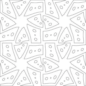 Line patterns. Illustrazione stock