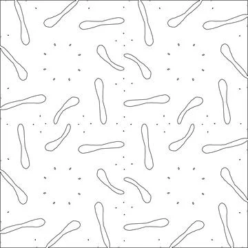 Line patterns. イラスト素材