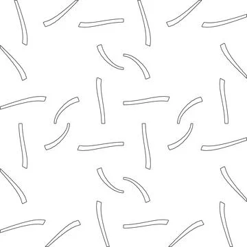 Line patterns. Illustrazione stock