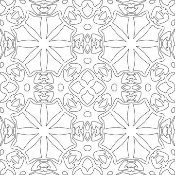 Line patterns. イラスト素材