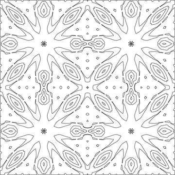 Line patterns. Illustrazione stock