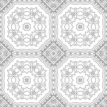 Line patterns. Stock Illustration