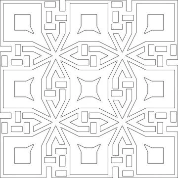 Line patterns. Stock Illustration