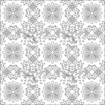Line patterns. Stock Illustration