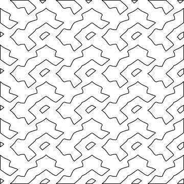 Line patterns. Illustrazione stock