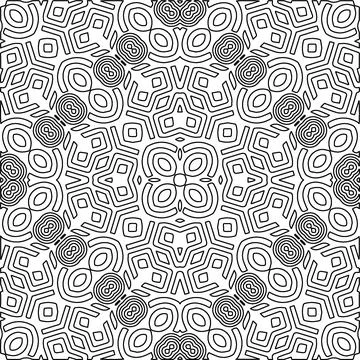 Line patterns. Stock Illustration