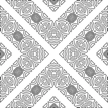 Line patterns. Stockillustratie