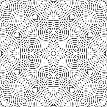 Line patterns. Stock Illustration