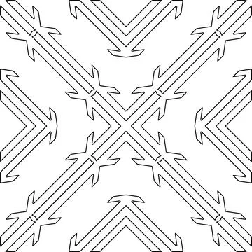 Line patterns. Stock Illustration