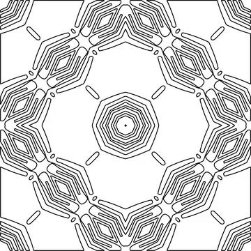 Line patterns. Stock Illustration