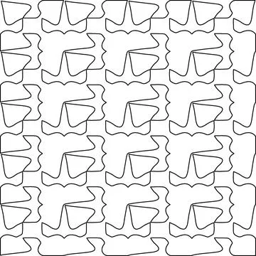 Line patterns. Stockillustratie