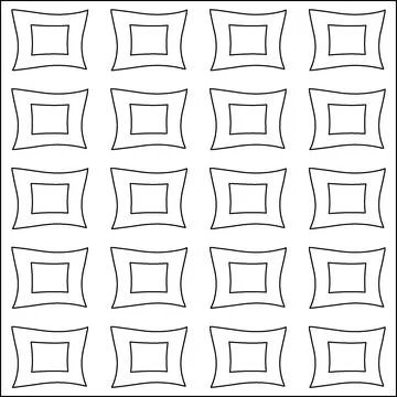 Line patterns. Illustrazione stock