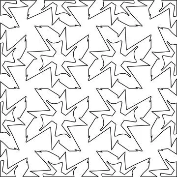 Line patterns. Stock Illustration