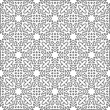 Line patterns. Stock Illustration