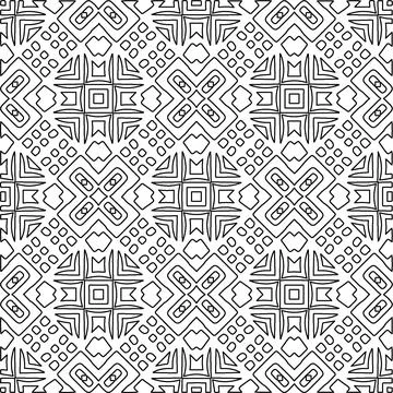 Line patterns. Illustrazione stock