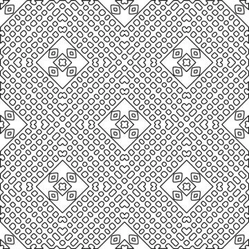 Line patterns. Illustrazione stock