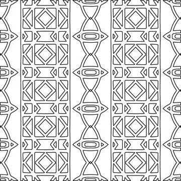 Line patterns. Stock Illustration
