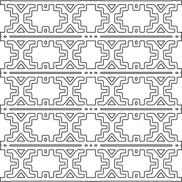 Line patterns. Stockillustratie