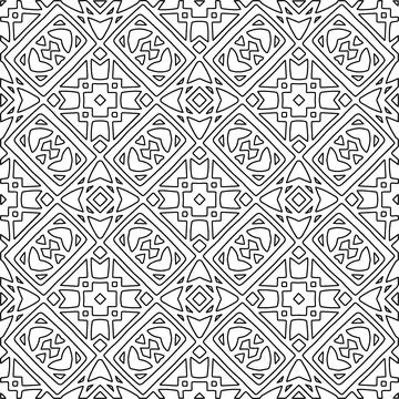 Line patterns. Stock Illustration