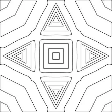 Line patterns. Stock Illustration