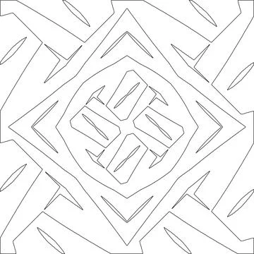 Line patterns. Stock Illustration