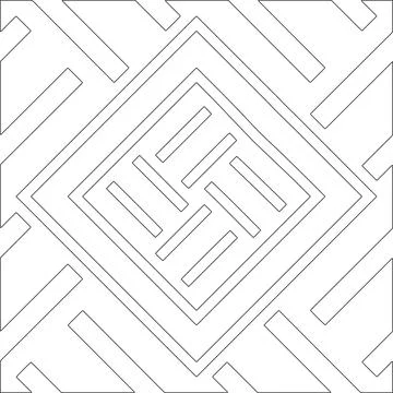 Line patterns. Stockillustratie