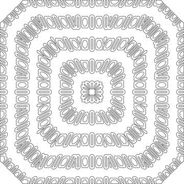 Line patterns. イラスト素材