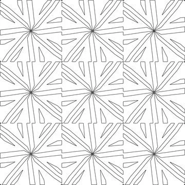 Line patterns. Stock Illustration