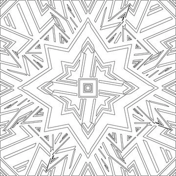 Line patterns. Stock Illustration