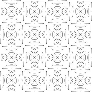 Line patterns. Stock Illustration