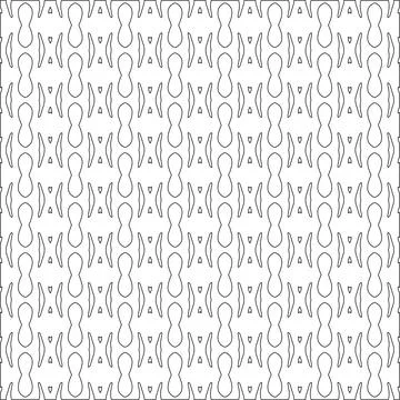 Line patterns. Illustrazione stock