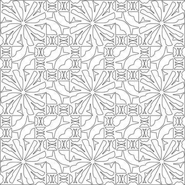 Line patterns. Stock Illustration