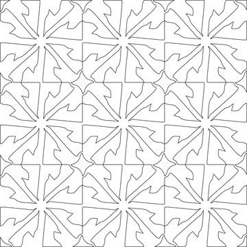 Line patterns. Illustrazione stock