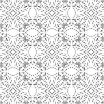 Line patterns. Illustrazione stock