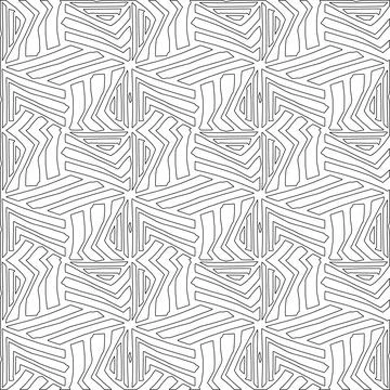 Line patterns. Stock Illustration